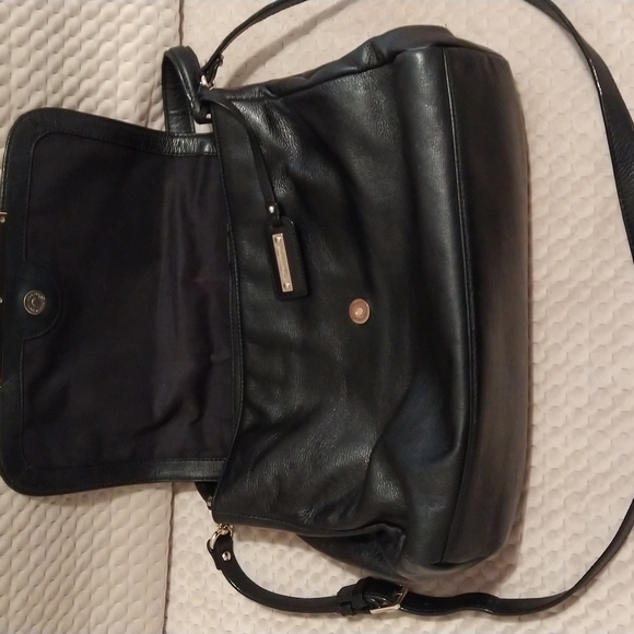 Banana Republic Annabelle Top- handle Leather Bag Crossbody EUC - Picture 5 of 12